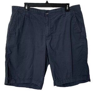 Columbia Mens Shorts 36 Blue Regular Fit  Pockets Flat Front 9.5” Inseam